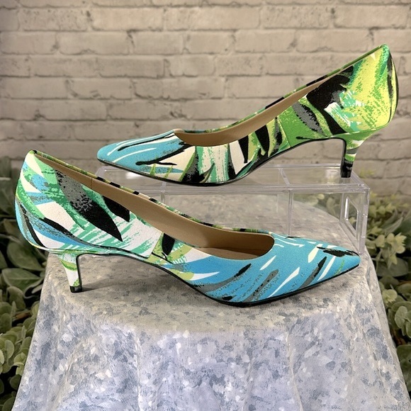 Lifestride Soft System “Pretty” Tropical Print Pointed Toe Low Heel WMS 7.5M✨EUC - Picture 5 of 9